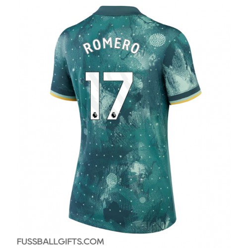 Tottenham Hotspur Cristian Romero #17 Fußballbekleidung 3rd trikot Damen 2024-25 Kurzarm